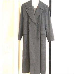 Vintage Pendleton Women's Gray Wool Trench Coat